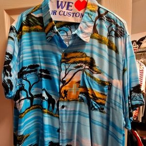 LRG  safari shirt size 2X